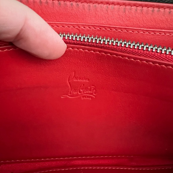 Christian Louboutin Black Embellished Wallet - Picture 6 of 12